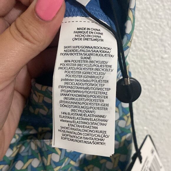 NWT-RLX RALPH LAUREN-WOMEN'S PRINTED PLEATED AIM SKORT 17"- Size Large - Picture 15 of 15